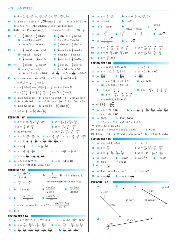 1. Core Vectors IB SOL | PDF