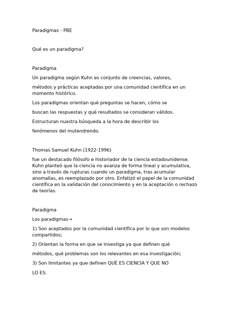 psico 4to-1 | PDF | Paradigma | Método científico