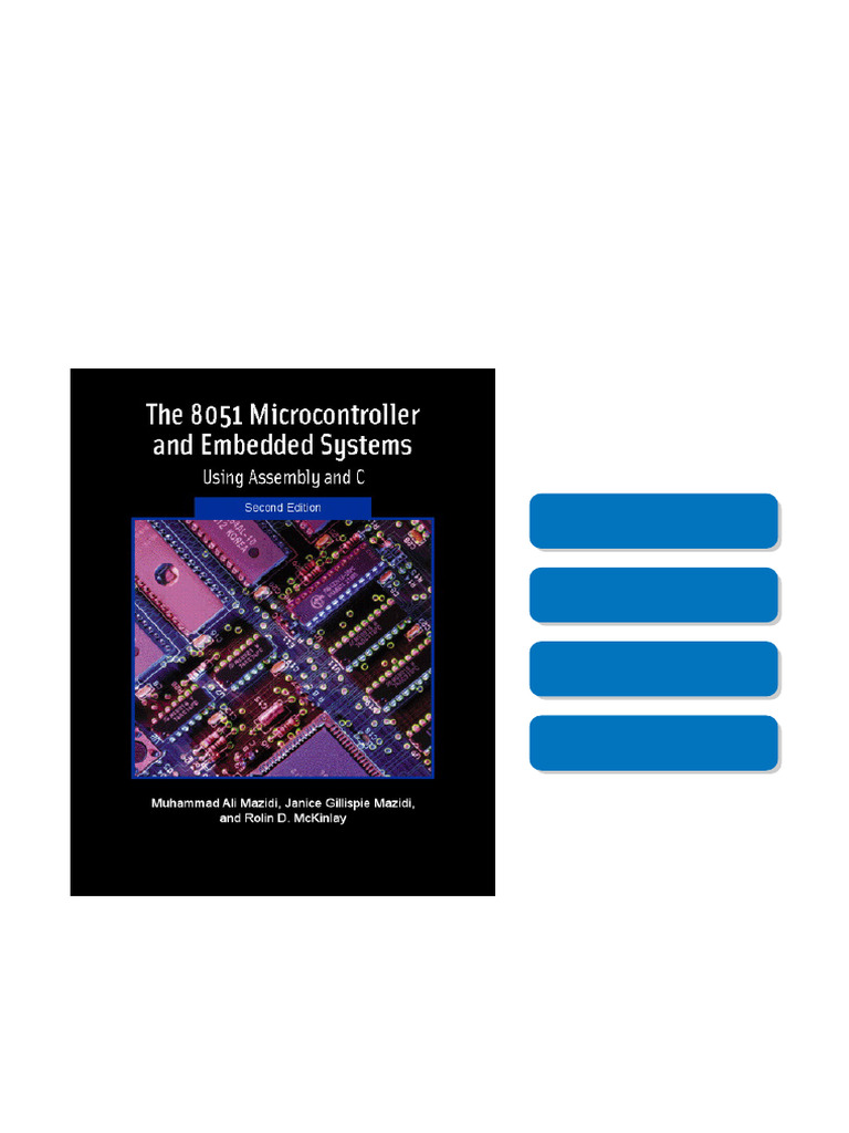 Solution Manual for 8051 Microcontroller and Embedded Systems, The, 2/E ...