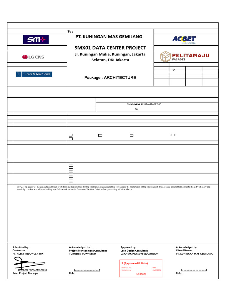 Smx01-Ai-Arc-rfa-sd-087.00_fin Vertical Lt 4, 6, 8 & 10 Status b | PDF ...