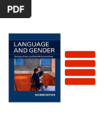 Language and Gender: Second Edition | PDF | Gender | Gender Studies