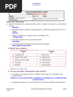 Weather and Climate Fundamentals | PDF | Atmosphere Of Earth | Water