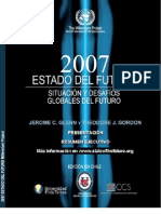 Informe 2007 Sobre El Estado Del Futuro