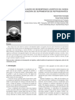 AVALIAÇÃO DO DESEMPENHO LOGÍSTICO DA CADEIA