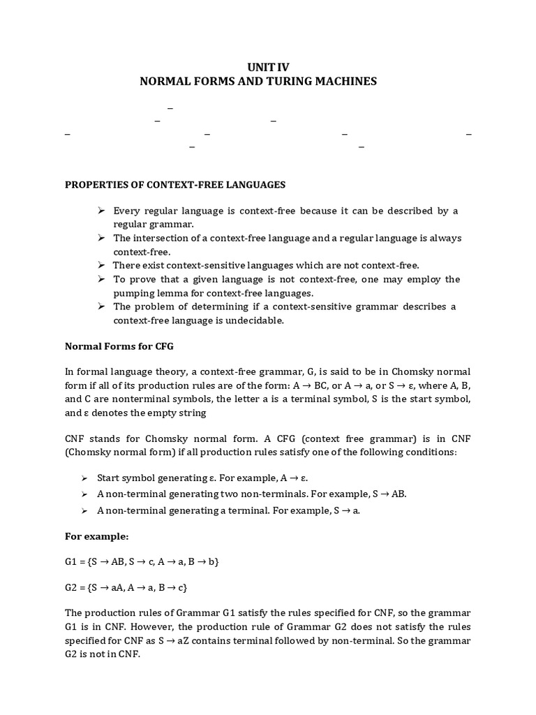 CS23413_UNIT 4_LECTURE NOTES | PDF | Syntax | Linguistics