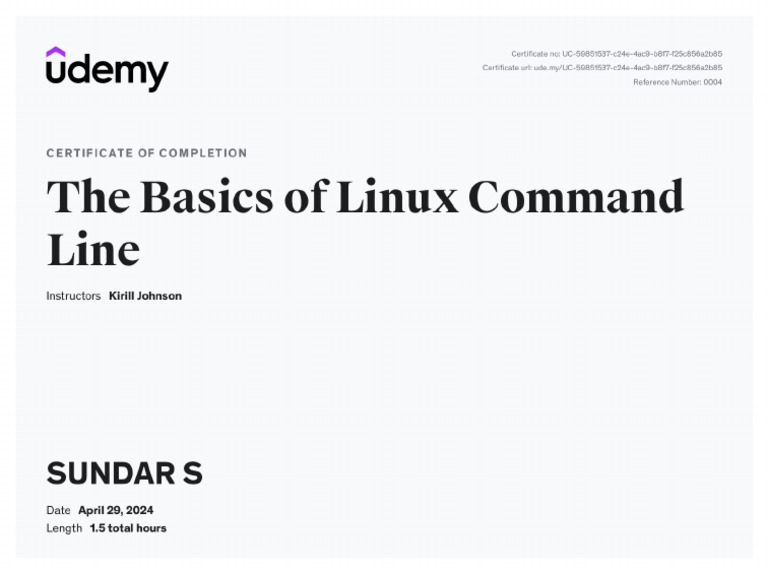 The Basics of Linux Command Line | PDF