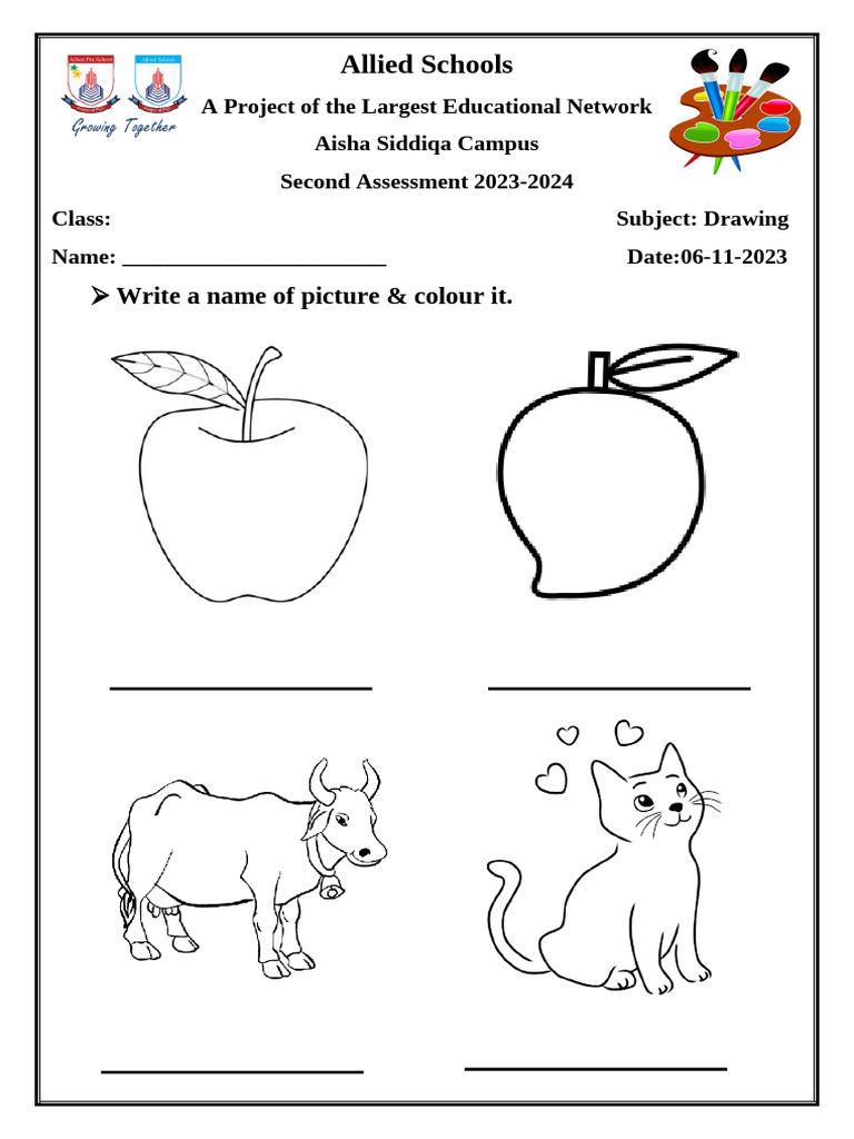 Muteeb Paper Drawing | PDF