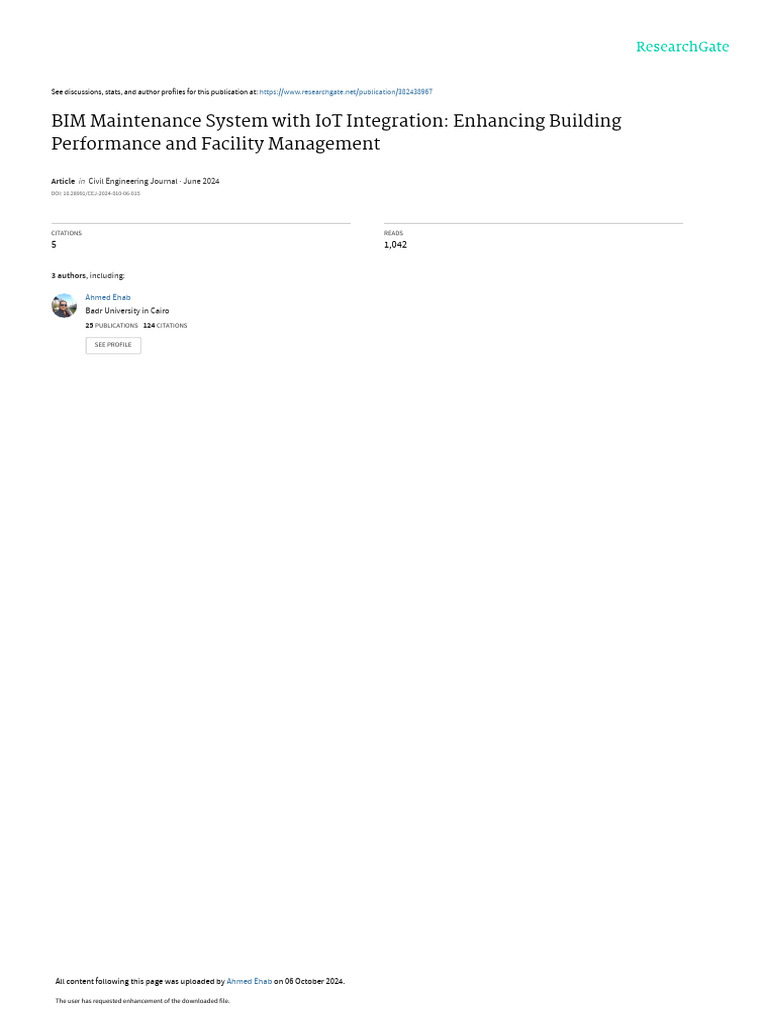 6. BIM Maintenance System With IoT Integration Enhancing Building ...