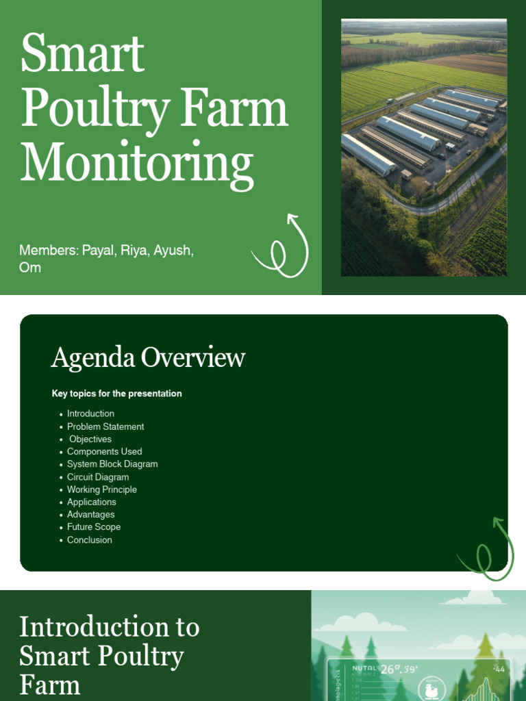 Presentation - Smart Poultry Farm Monitoring | PDF