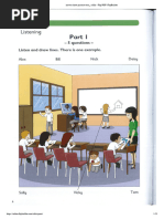 Movers Practice Tests Overview | PDF