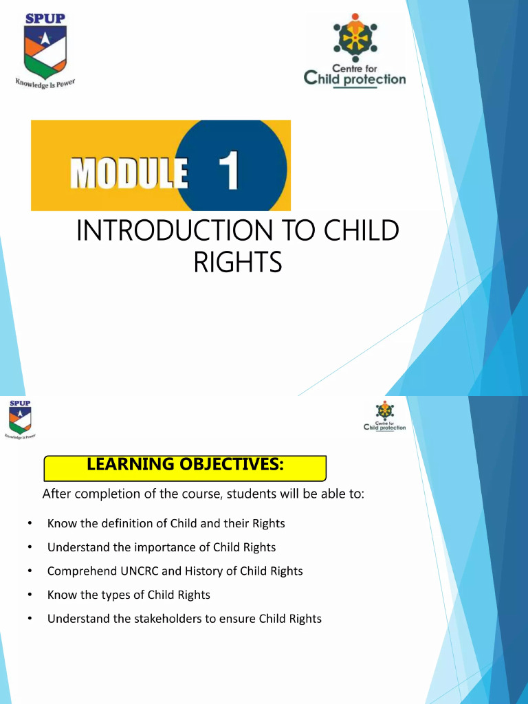 Introduction to Child Rights | PDF