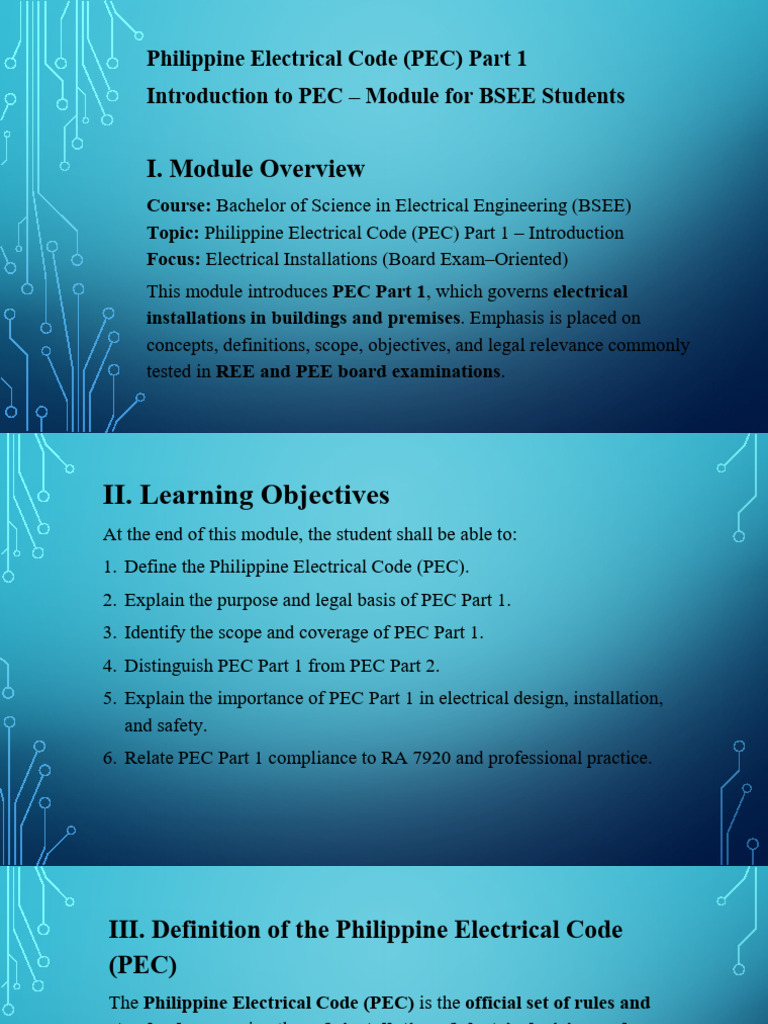 Philippine Electrical Code Part 1 | PDF | Safety | Regulatory Compliance