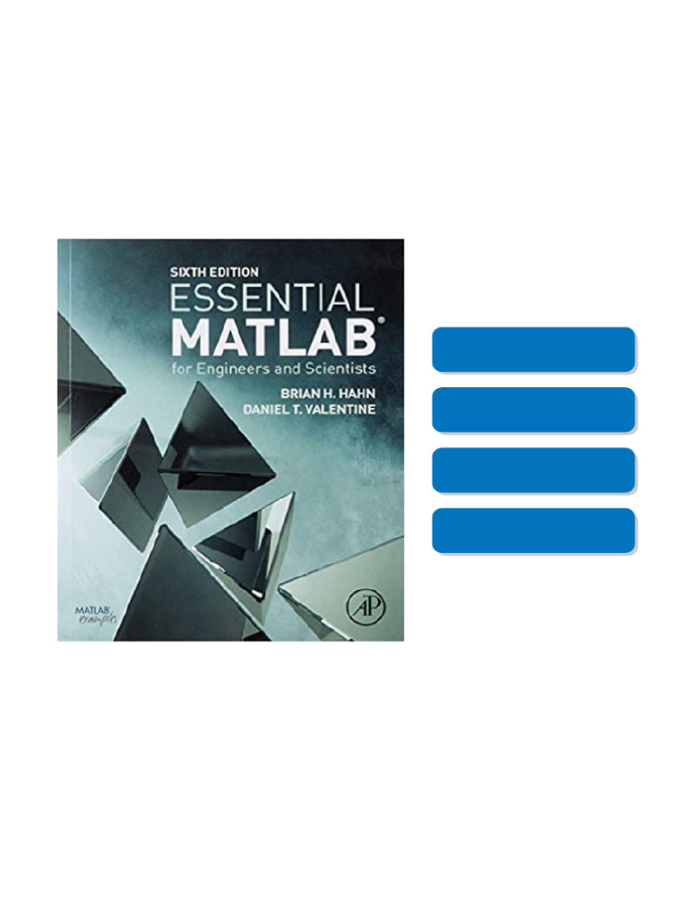 Unlock Essential MATLAB for engineers and scientists Sixth Edition ...