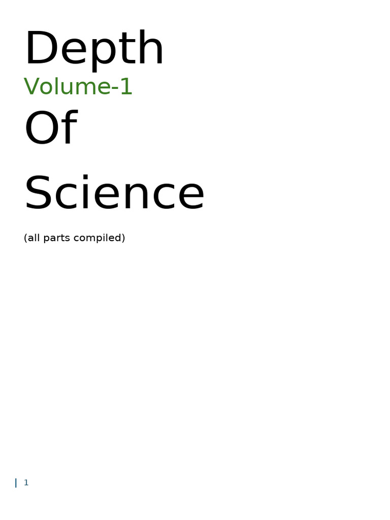The Depth of Science | PDF | Alkene | Lymphatic System