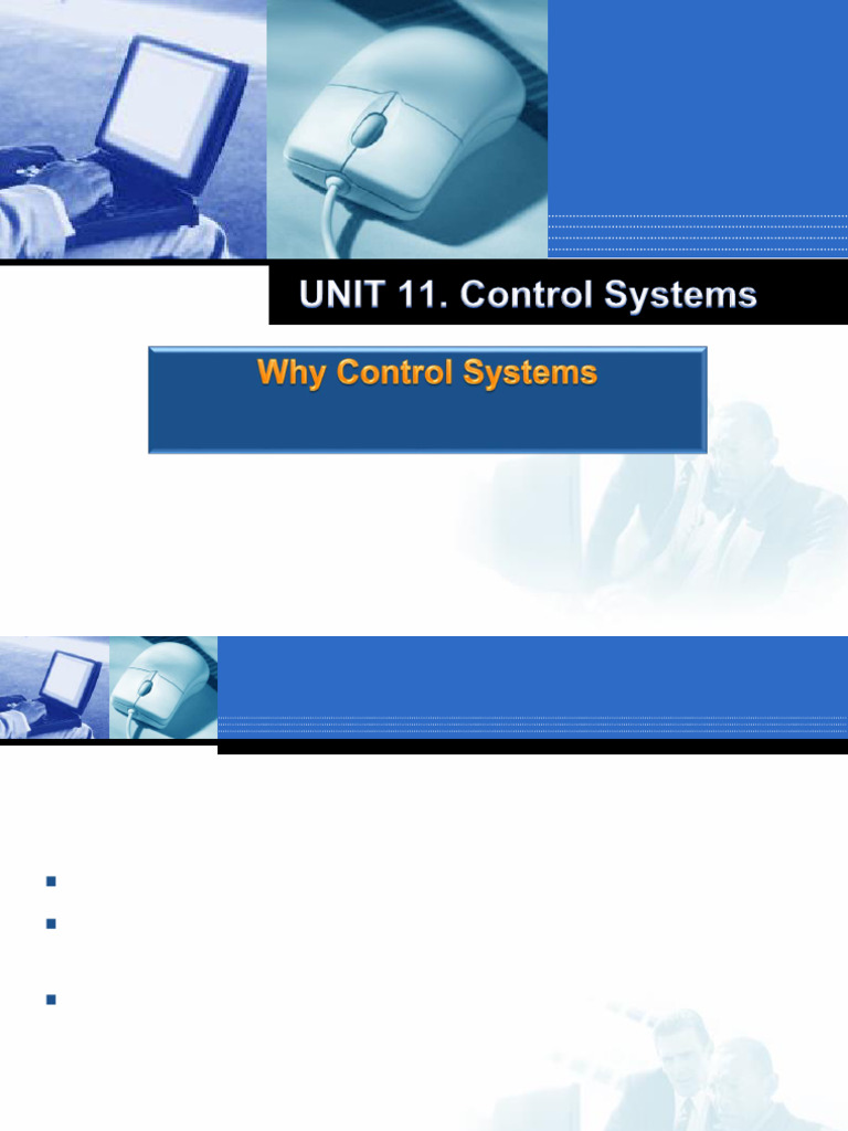Unit 10 - Control Systems | PDF