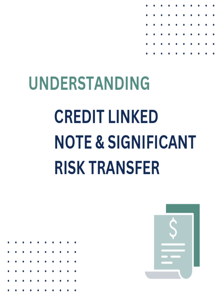 Understanding CLN SRT 1769489725 | PDF | Financial Risk | Bonds (Finance)