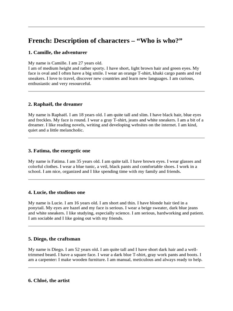 French Incomplete Work Translation of Description | PDF