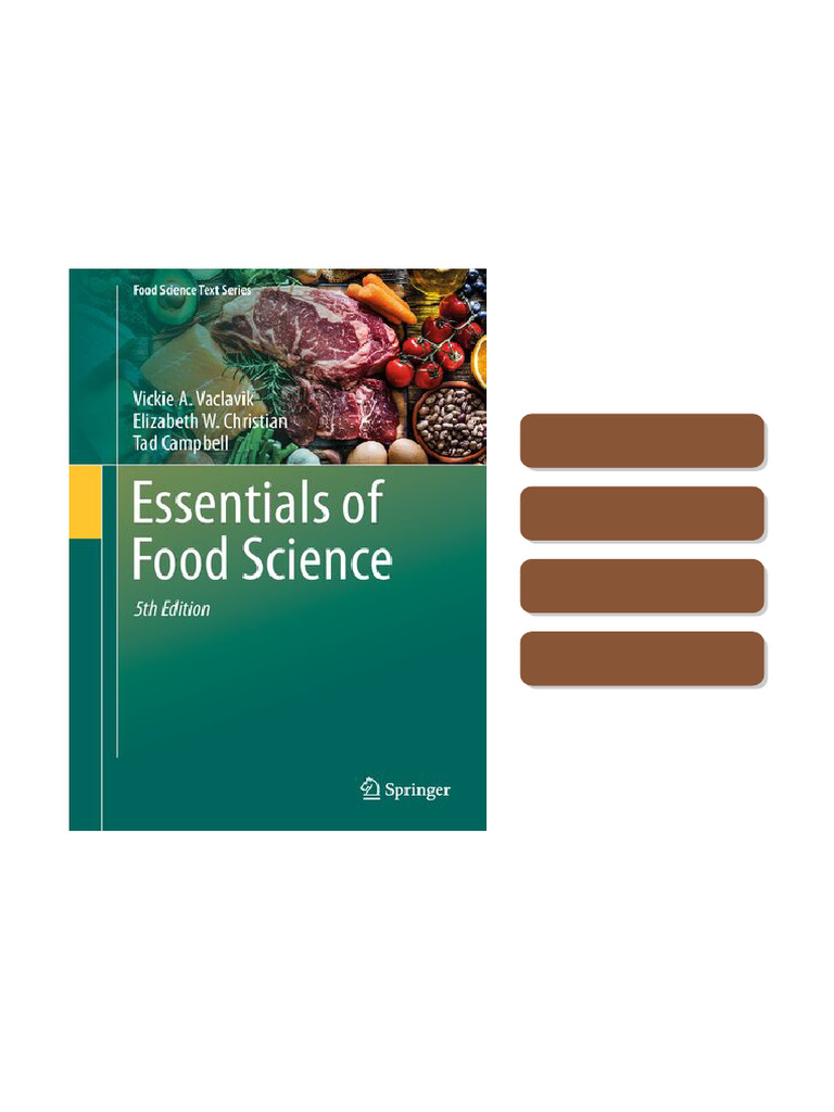Download your Essentials of Food Science 5th Edition Vickie Vaclavik ...