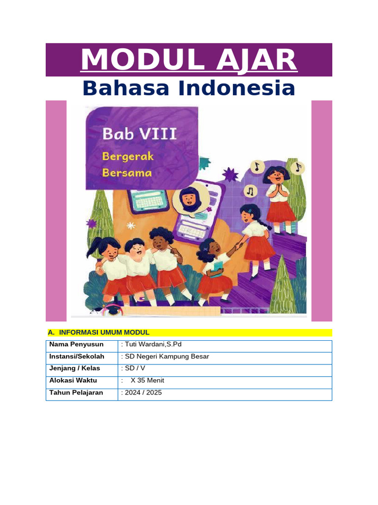 B.INDO Bab 8 | PDF