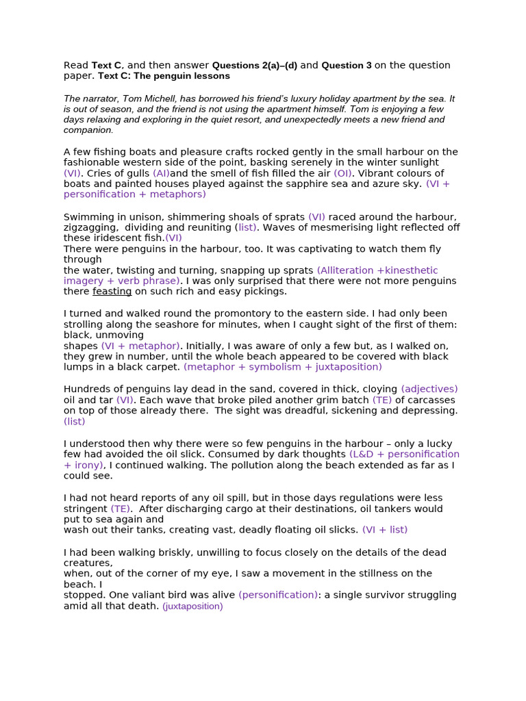MJ 2020 Paper Style Analysis Penguins | PDF