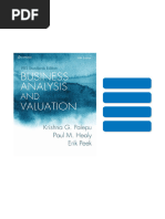 Business Analysis and Valuation 5th Ed | PDF