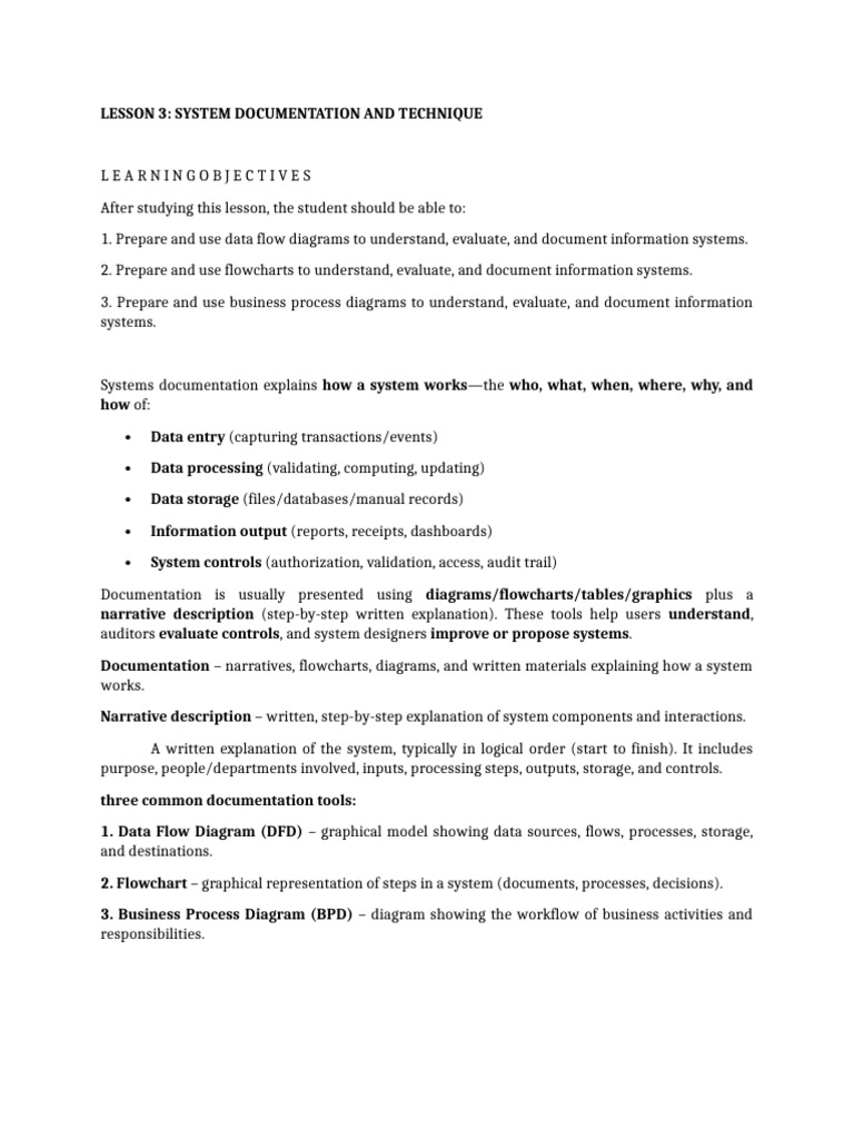 System Documentation and Technique (1) | PDF | Computing | Information ...