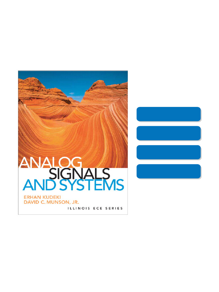 Solution Manual for Analog Signals and Systems by Kudeki premium unlock ...