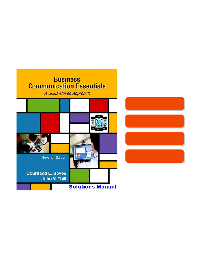 The ultimate Business Communication Essentials 7th Edition Bovee ...