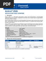 Cee-Bee R-256 Paint Stripper Data Sheet | PDF | Implied Warranty ...