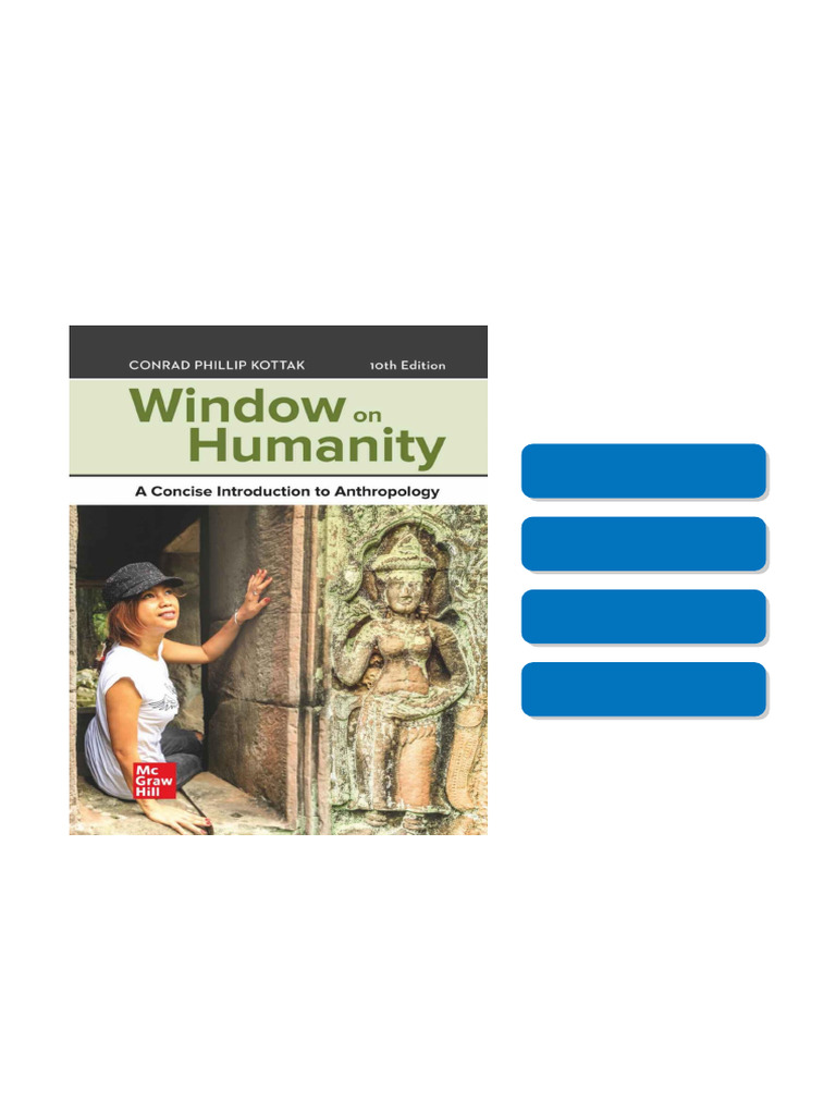 Window on Humanity: A Concise Introduction to Anthropology 10th Edition Conrad Kottak full ebook ...