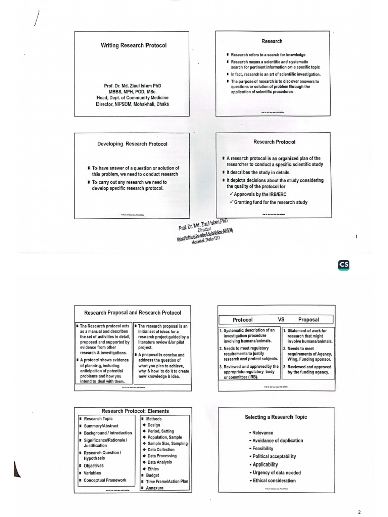 10) Writing Protocol by MZI | PDF