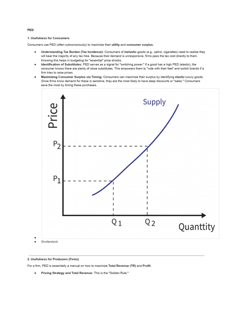 Unit 2 Extra Information Sheet | PDF | Price Elasticity Of Demand | Demand