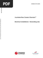 Download As NZS 3010-2005 Electrical Installations - Generating Sets by SAI Global - APAC SN102214056 doc pdf