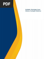 Psicologia Como Ciência Evolução Histórica