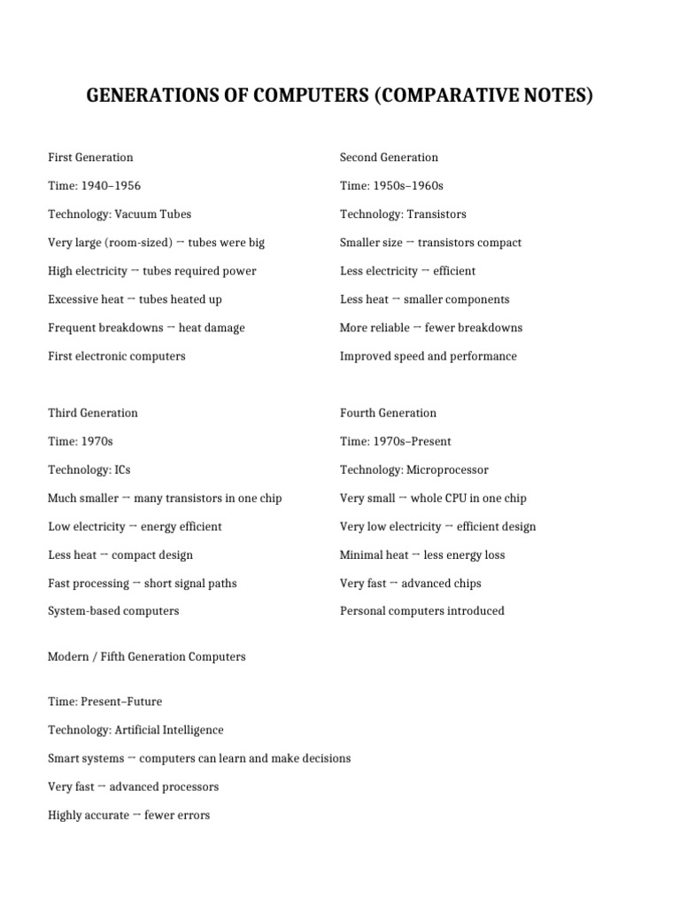 Comparative Notes | PDF