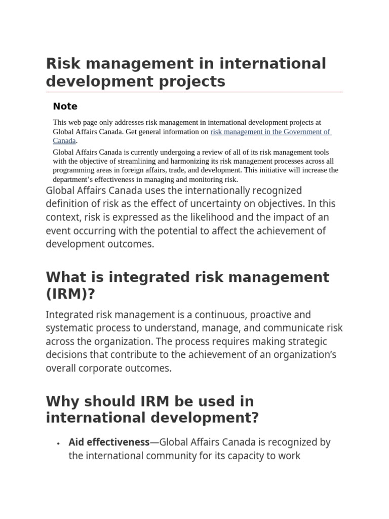 Risk Management Guideline | PDF | Risk | Risk Management