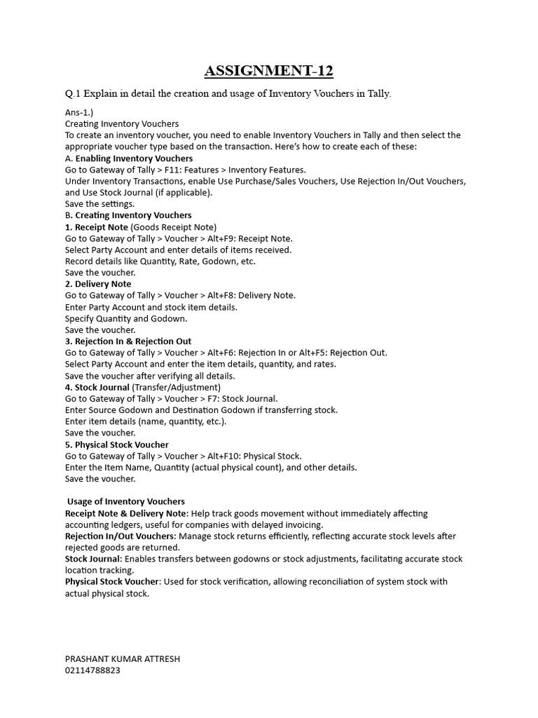 Prashant Assignment-12 Bas | PDF