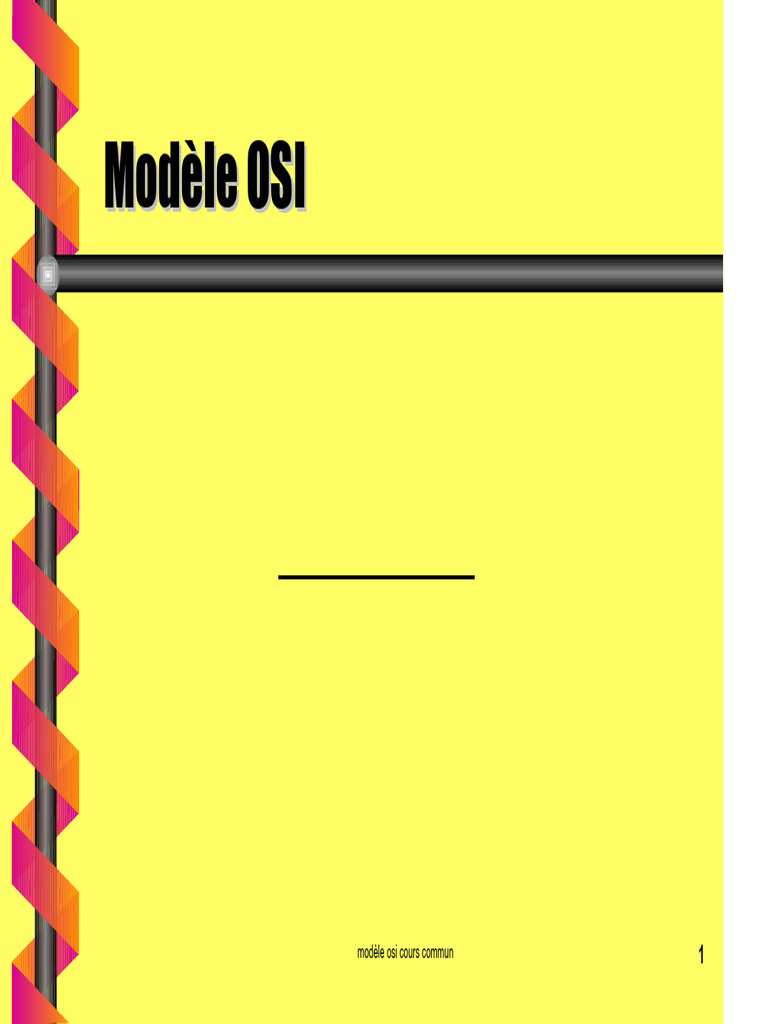 Module 1-2 Généralités OSI | PDF | Suite des protocoles Internet ...