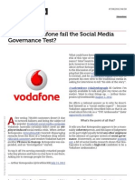 How Did Vodafone Fail The Social Media Governance Test?