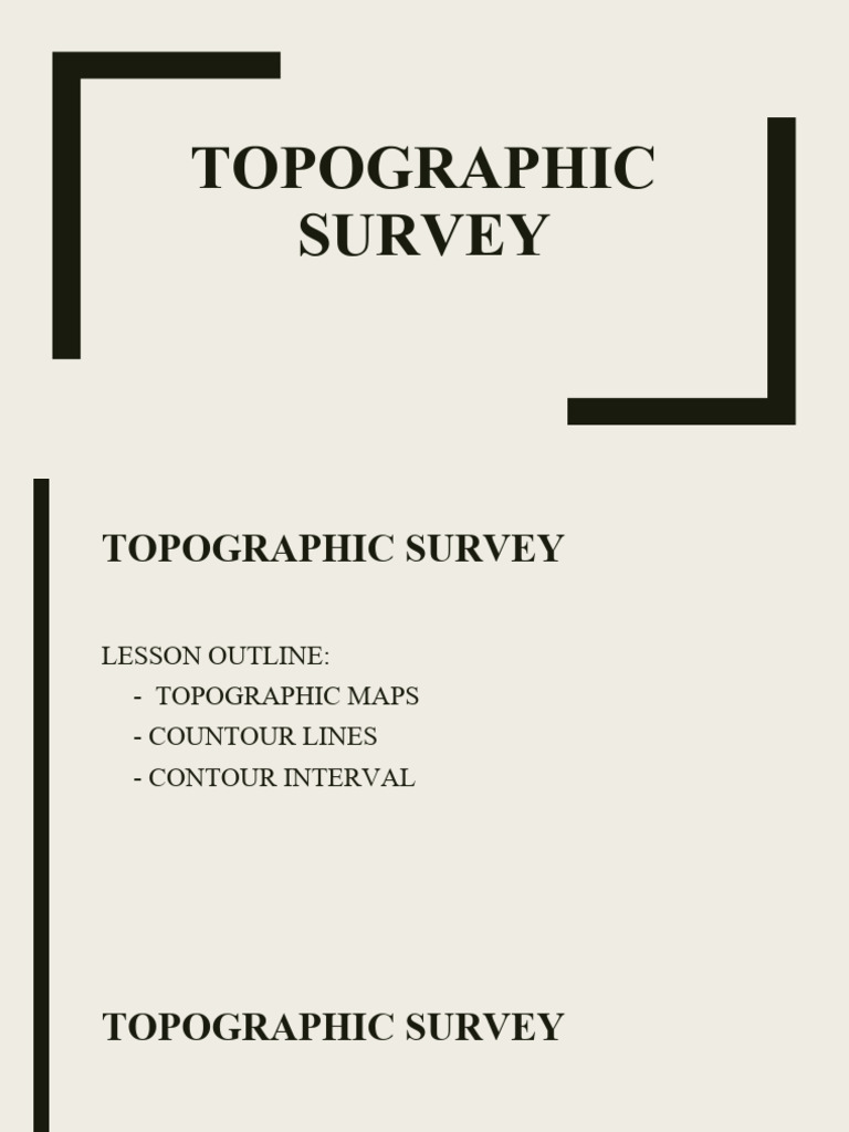 TOPOGRAPHIC MAPS - Copy | PDF