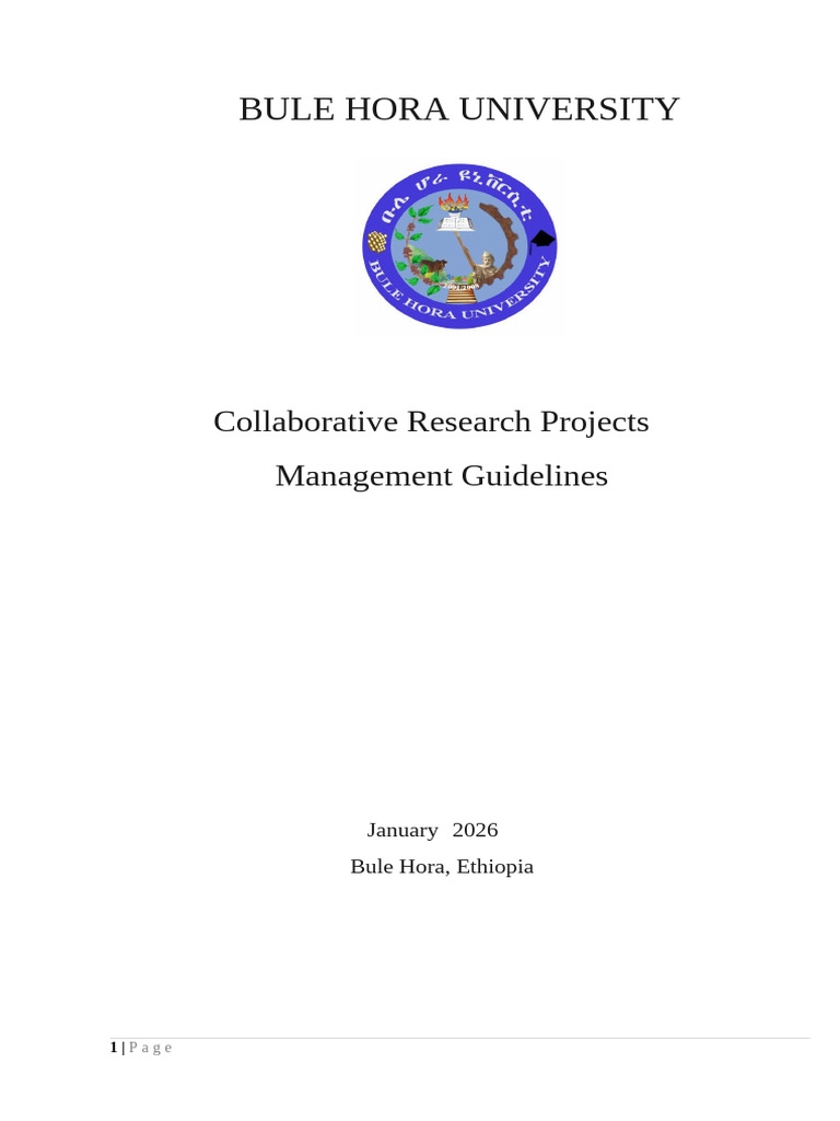 Project Management Guidelines | PDF