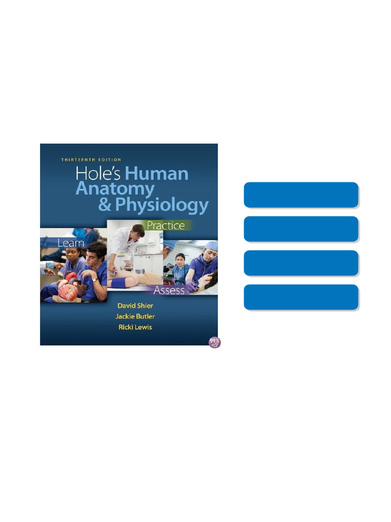 Test Bank for Holes Human Anatomy and Physiology 13th Edition by Shier premium unlock | PDF ...