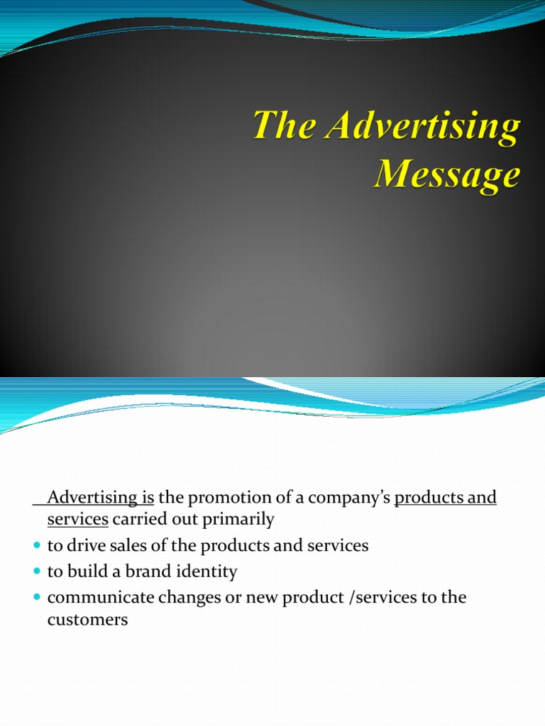 Advertising Message | PDF | Advertising | Humour