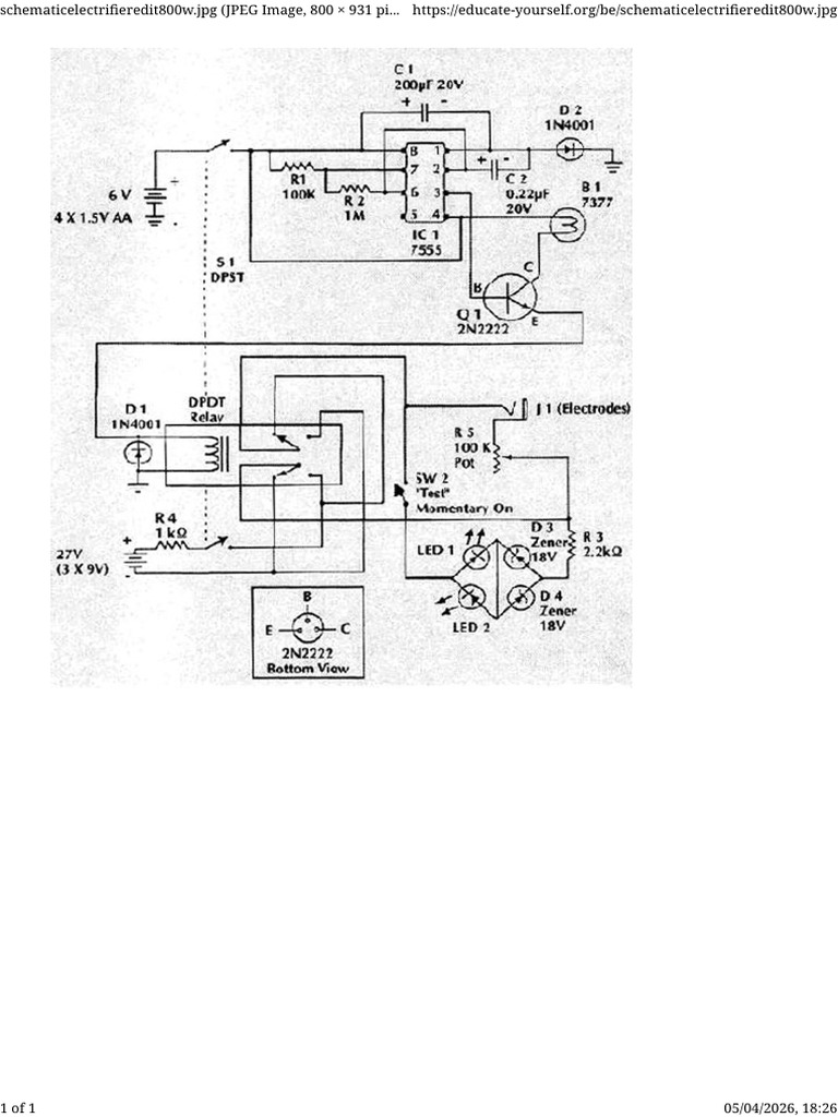 Schematic Electrifier Ed | PDF