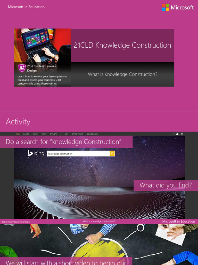 2.1 What Is Knowledge Construction | PDF