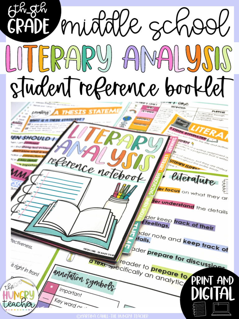 Literary Analysis Reference Booklet | PDF | Ellipsis | Essays