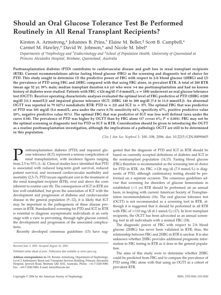 3. Should an Oral Glucose Tolerance Test Be Performed.14 | PDF ...