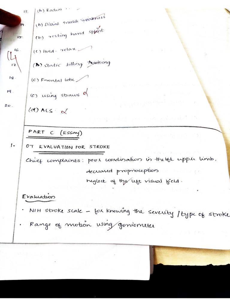 Answer paper | PDF