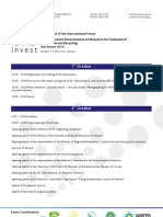 Programme of The International Forum "The Investment Attractiveness of Ukraine in The Treatment of Solid Waste and Recycling: ECO-invest 2012"