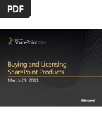 SharePoint Enterprise Licensing Deck - 14apr2011